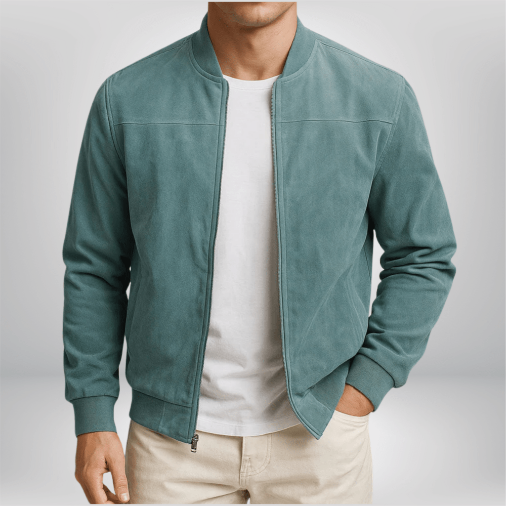 Luca | Elegante Klassische Stadtjacke aus Leder 4