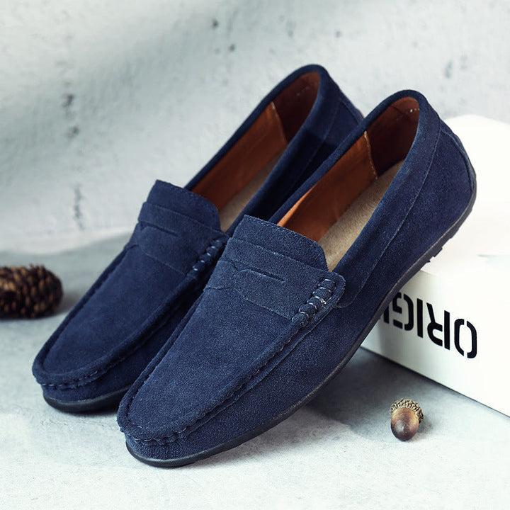 Luca | Elegante Wildleder Herren Loafer mit Gepolstertem Futter 5