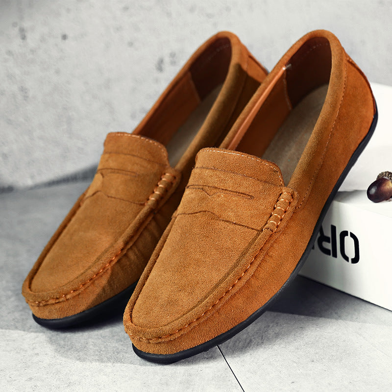 Luca | Elegante Wildleder Herren Loafer mit Gepolstertem Futter 8