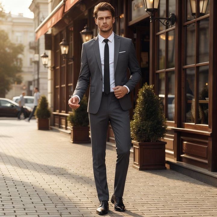 Luca | Eleganter Slim-Fit Herrenanzug Set 3