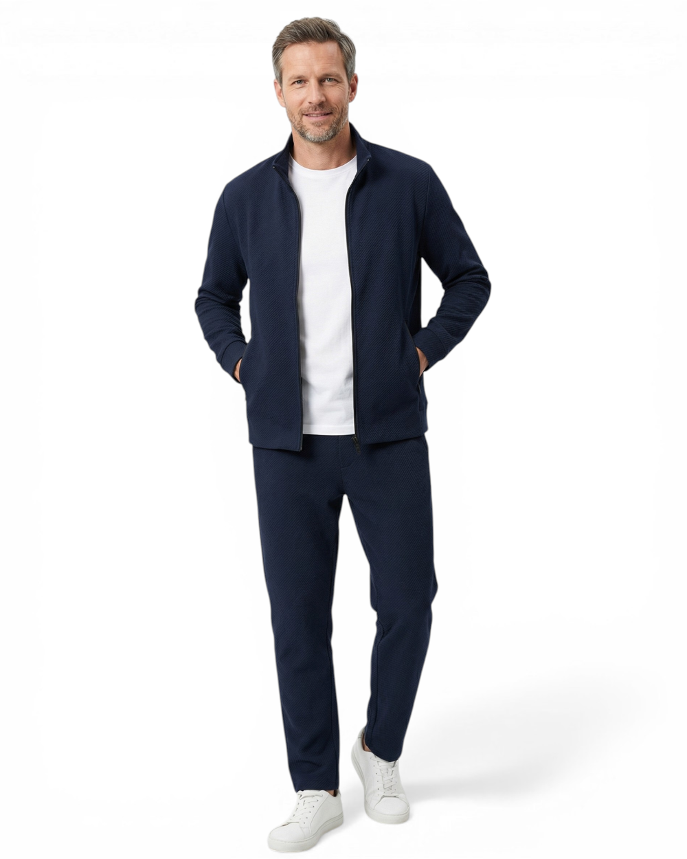 Luca | Eleganter Slim Fit Herren Trainingsanzug 1