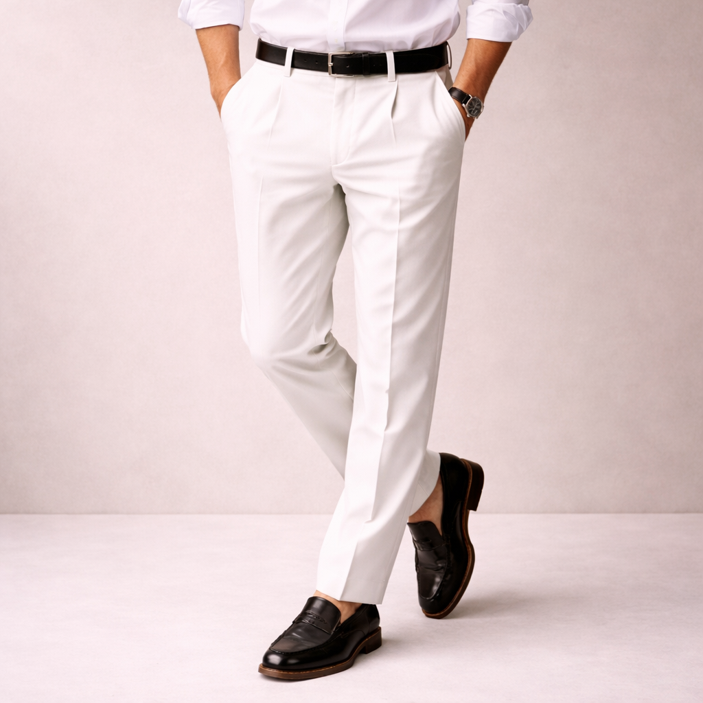 Lucas | Elegante und atmungsaktive Nadelstreifenhose 1