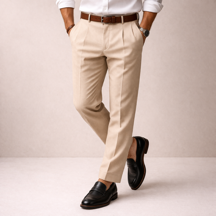Lucas | Elegante und atmungsaktive Nadelstreifenhose 2