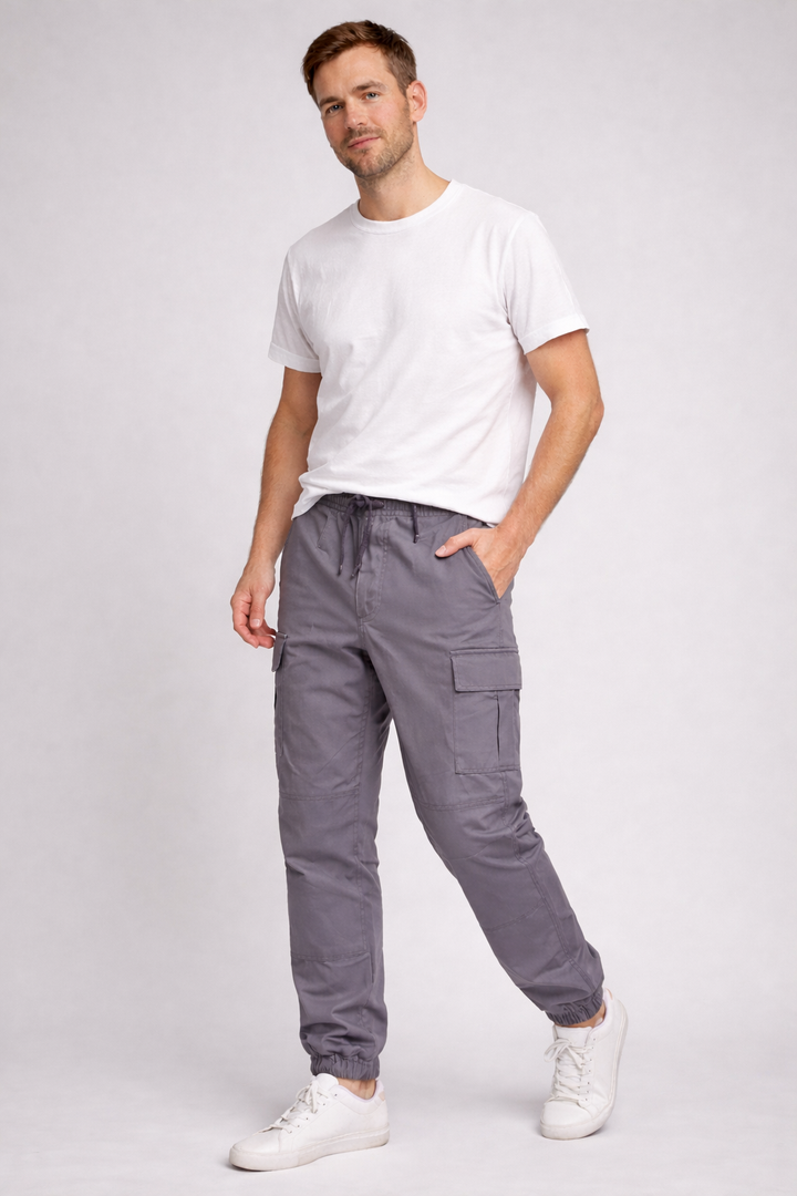 Lukas | Cargohose Männer Modern Cropped Leichtgewicht Relaxed Fit 4