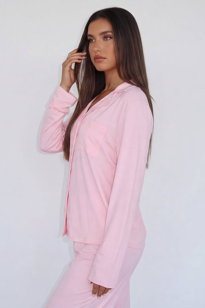 LunaBelle | Elegantes Entspanntes Damen-Pyjama-Set 1