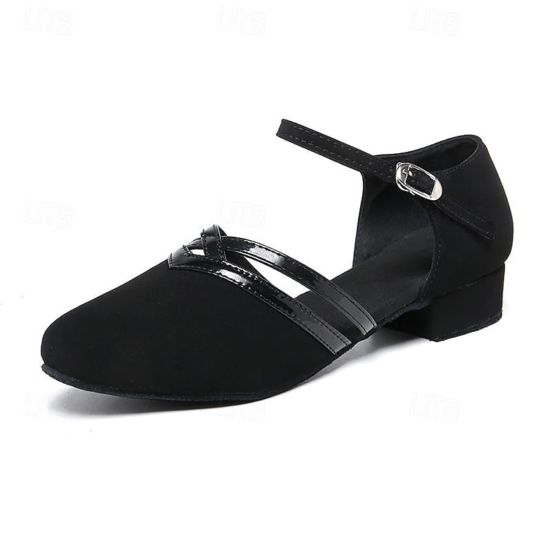 Luna | Elegante Damen Tanzschuhe aus Hochwertigem Wildleder 3