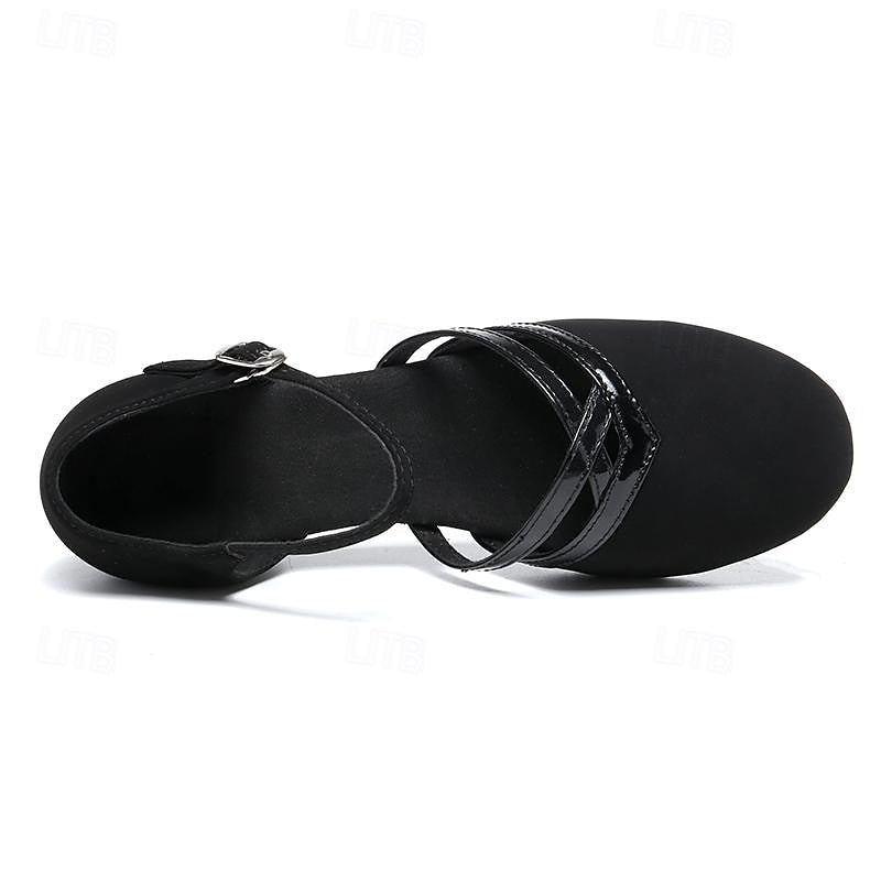 Luna | Elegante Damen Tanzschuhe aus Hochwertigem Wildleder 5