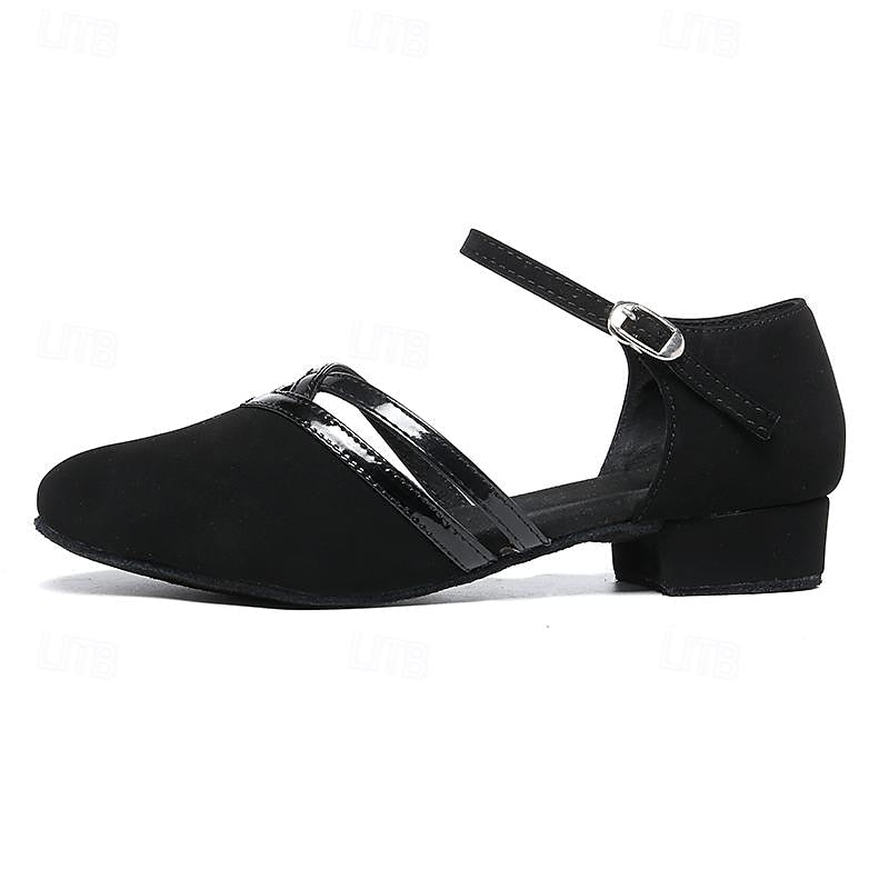 Luna | Elegante Damen Tanzschuhe aus Hochwertigem Wildleder 6