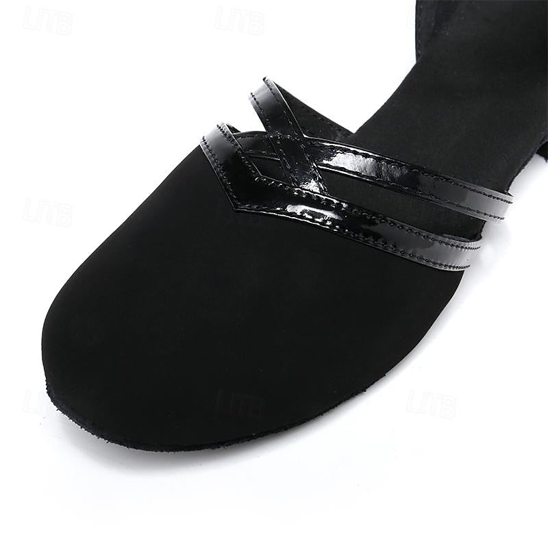 Luna | Elegante Damen Tanzschuhe aus Hochwertigem Wildleder 7