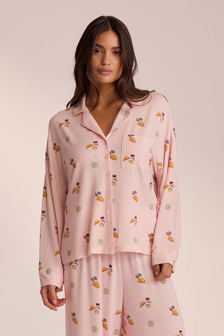Luna | Gemütliches Entspanntes Damen-Pyjama-Set 3