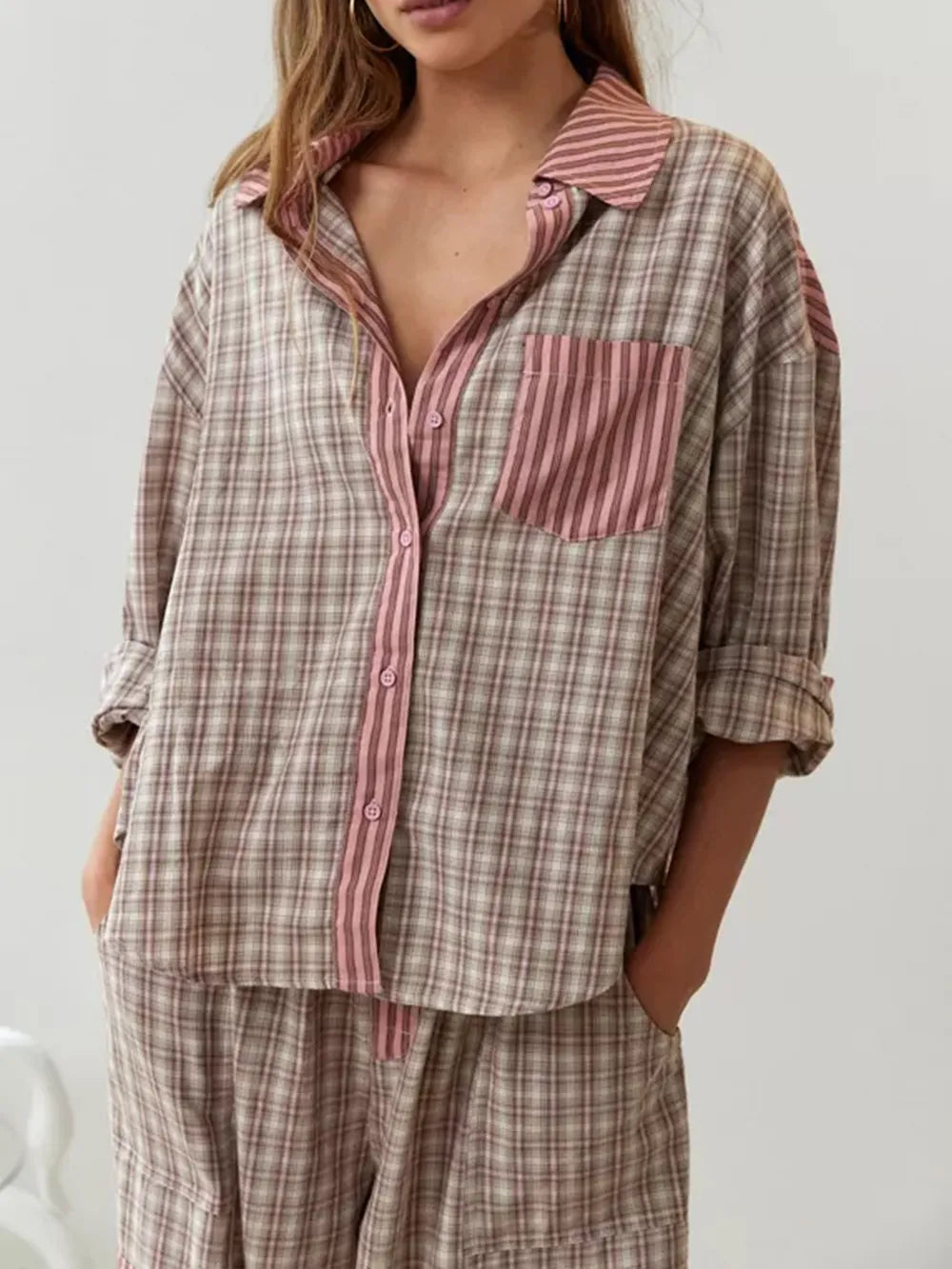 Luna | Pyjama Set Damen – Gemütlich, Elegant & Ideal für Entspannung 4