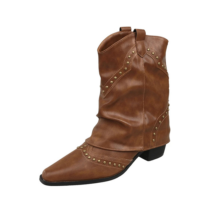 Luna | Westernstiefel mit Nieten & elegantem Mid-Heel 9