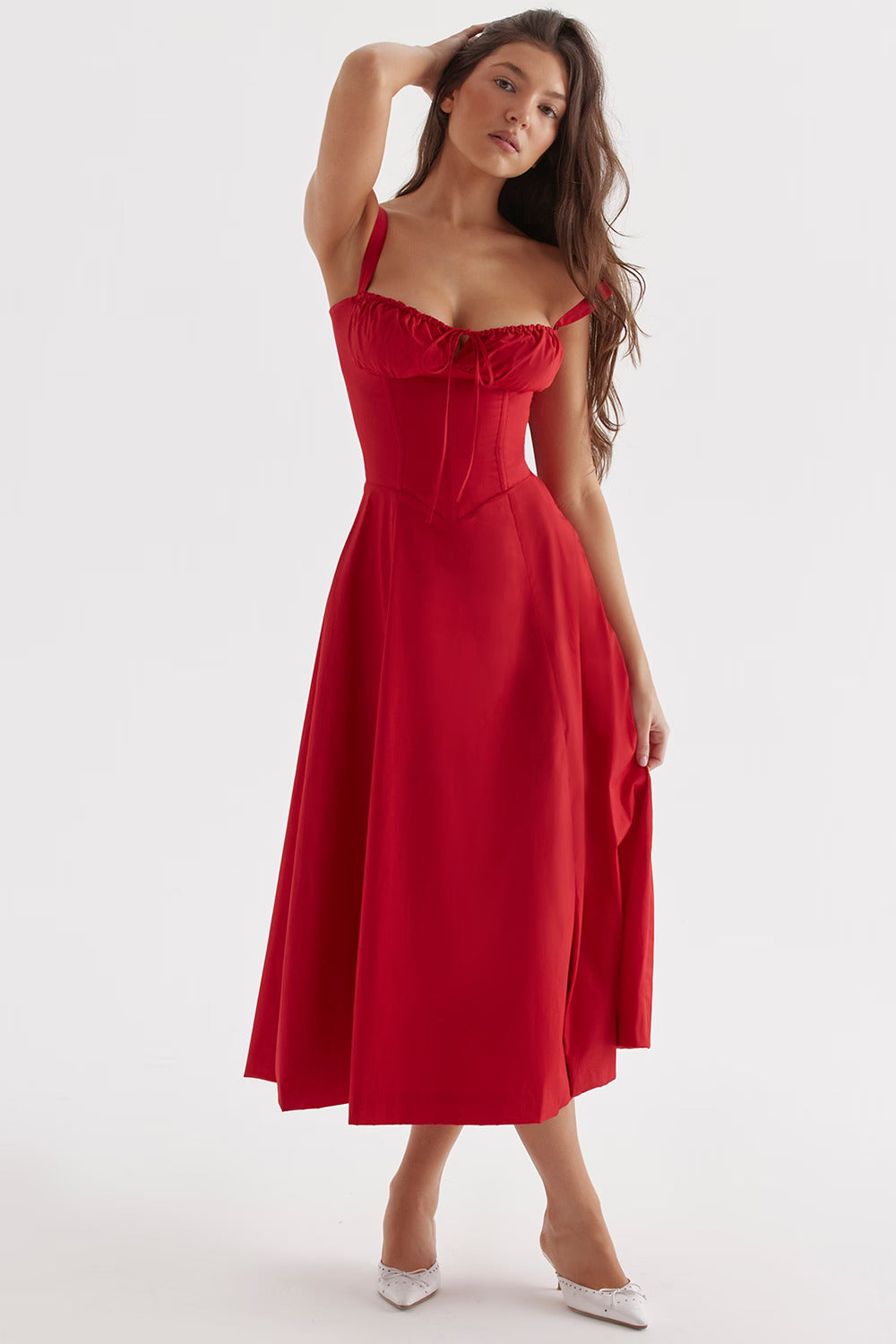 Lunara | Luftig Figurbetont Sommerkleid 11