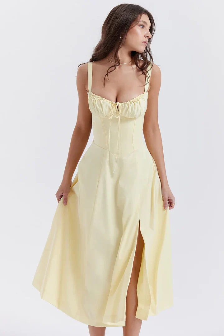 Lunara | Luftig Figurbetont Sommerkleid 13