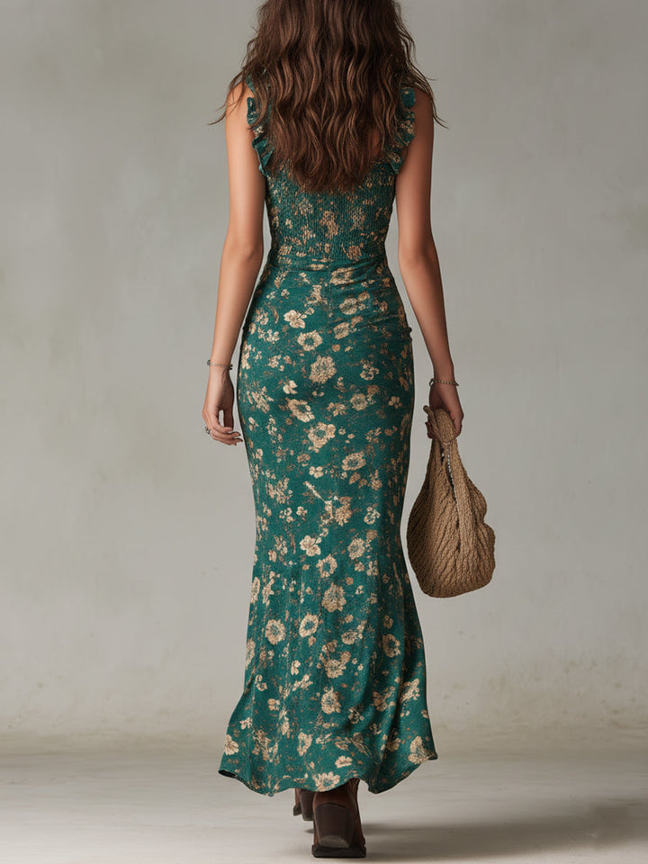Lunara | Romantisches A-Linien Maxikleid Boho-Stil 2