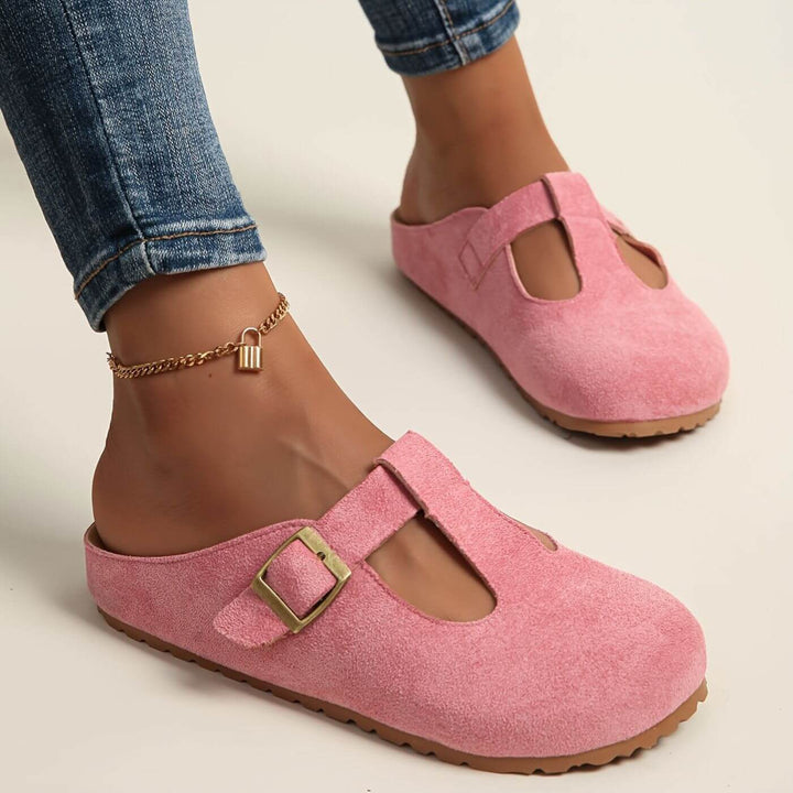 Malia | Elegante, Bequeme & Vielseitige Slip-On-Clogs mit Schnalle 1
