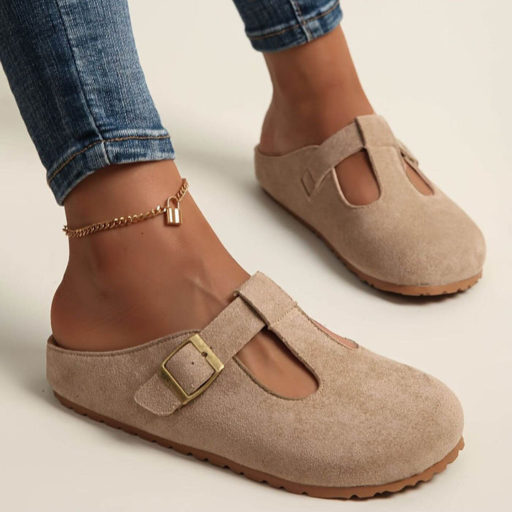 Malia | Elegante, Bequeme & Vielseitige Slip-On-Clogs mit Schnalle 2
