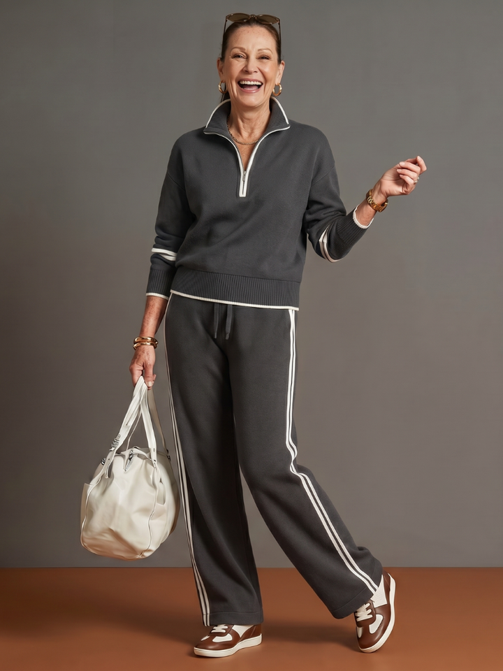 Mara | Bequemes, Stilvolles & Elegantes Zweiteiliges Strickset für Frauen 8