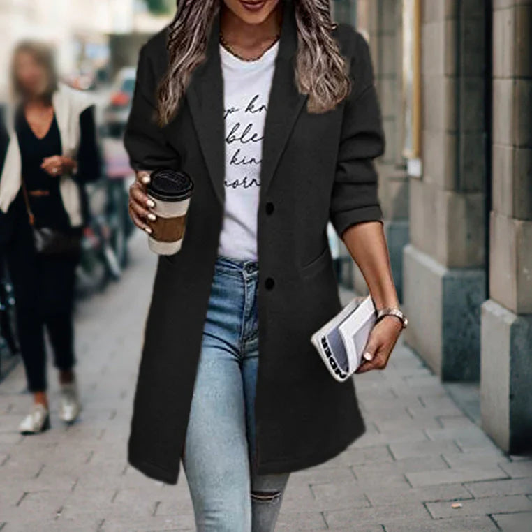 Maria | Eleganter langer Blazer für Damen 5