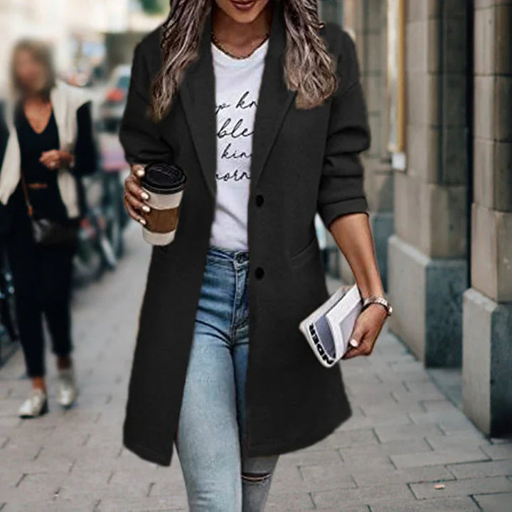 Maria | Eleganter langer Blazer für Damen 5