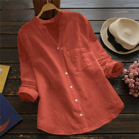 Elisa| Airy Cotton Blouse with Timeless Style
