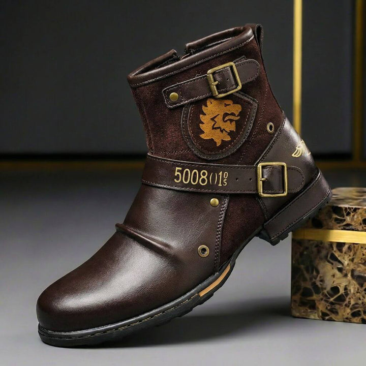 Matthias | Robuste Winter Lederstiefel mit Vintage Charakter 1