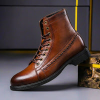 Sebastian | Stylish Men's Genuine Leather Boots Made from Italian Premium Leather