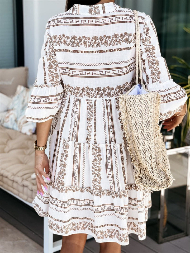 Maya | Bezauberndes Boho Minikleid mit Stufendesign 8