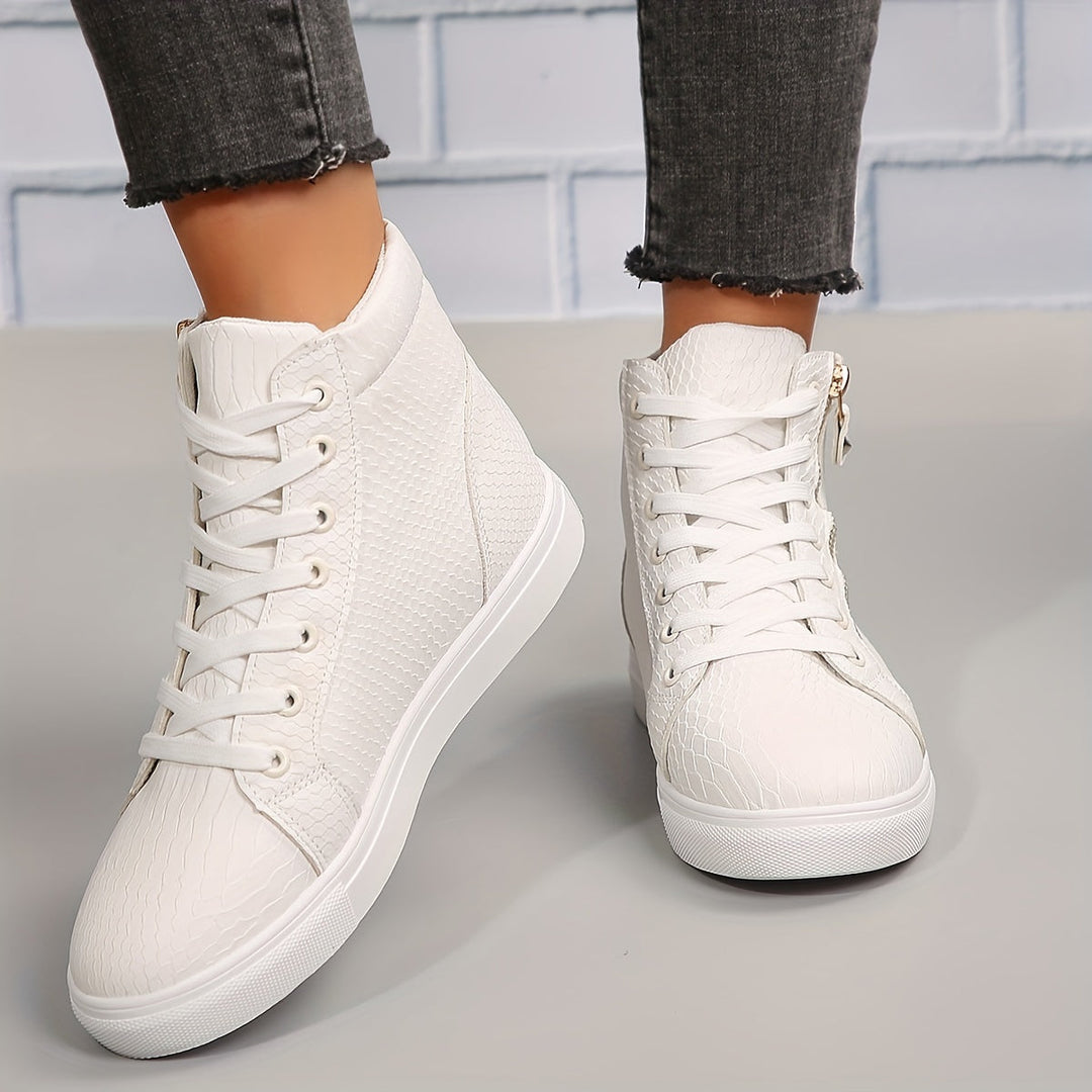Maya | Elegante, Bequeme High-Top Sneaker Damen – Urbaner Stil für Jeden Anlass 2