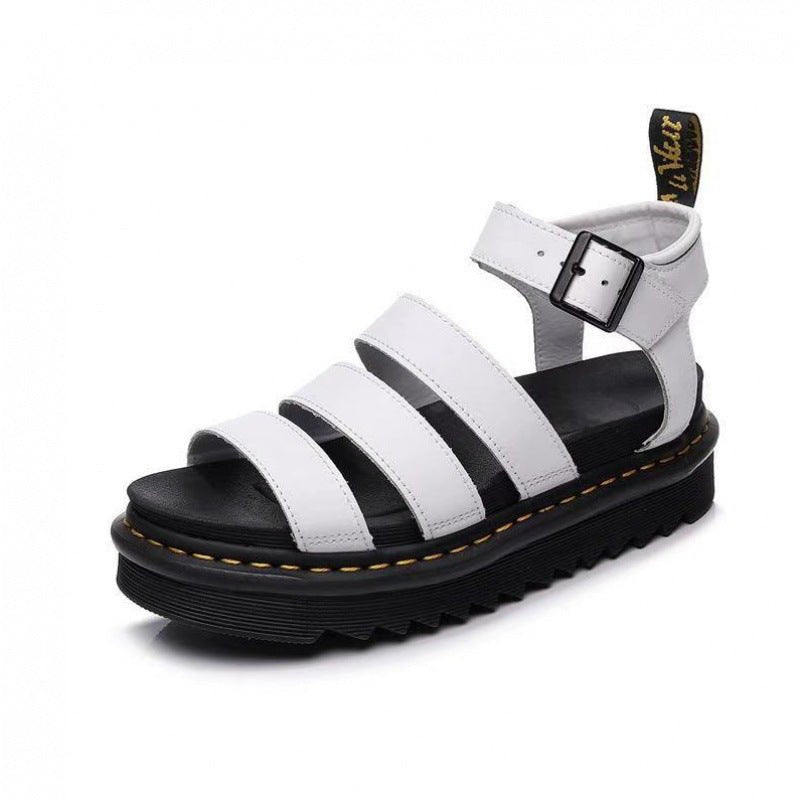 Maya | Luxuriöse Chunky Plateau Sandalen 0