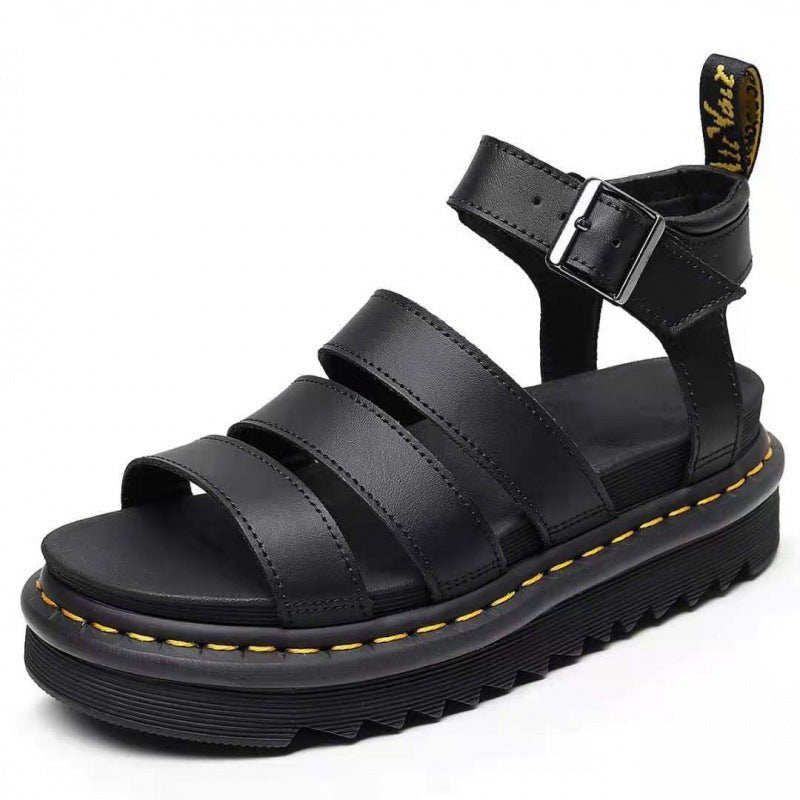 Maya | Luxuriöse Chunky Plateau Sandalen 1