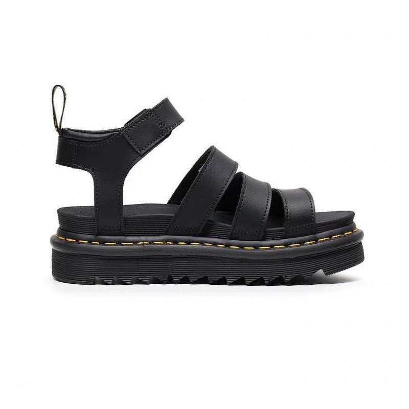 Maya | Luxuriöse Chunky Plateau Sandalen 4