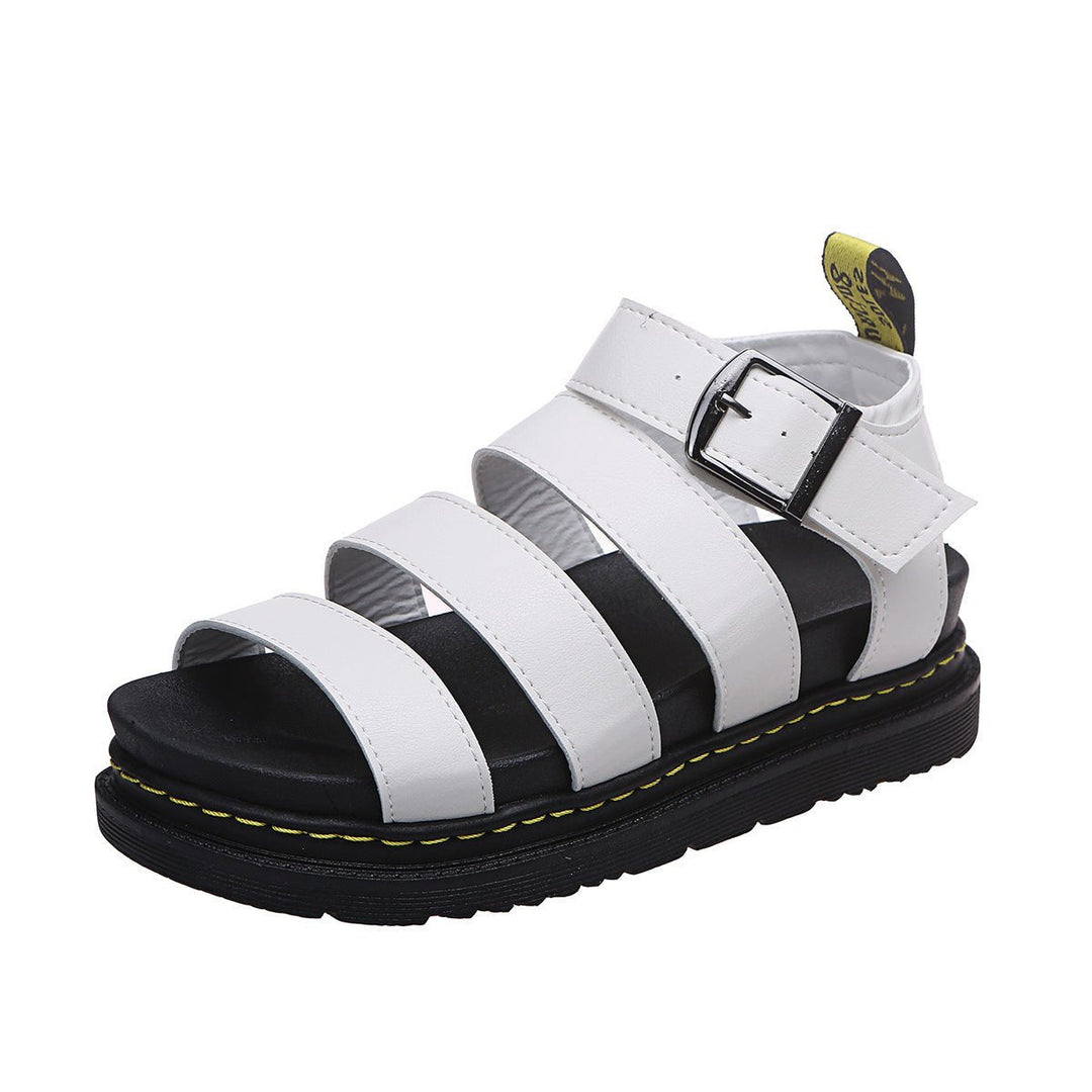 Maya | Luxuriöse Chunky Plateau Sandalen 6