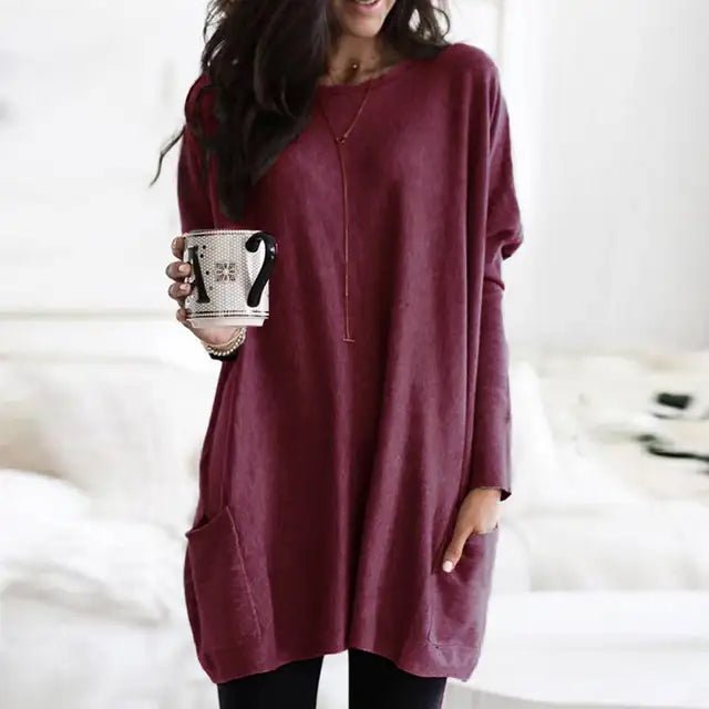 Maya | Schickes und  Komfort Oversize Tunika Top 1