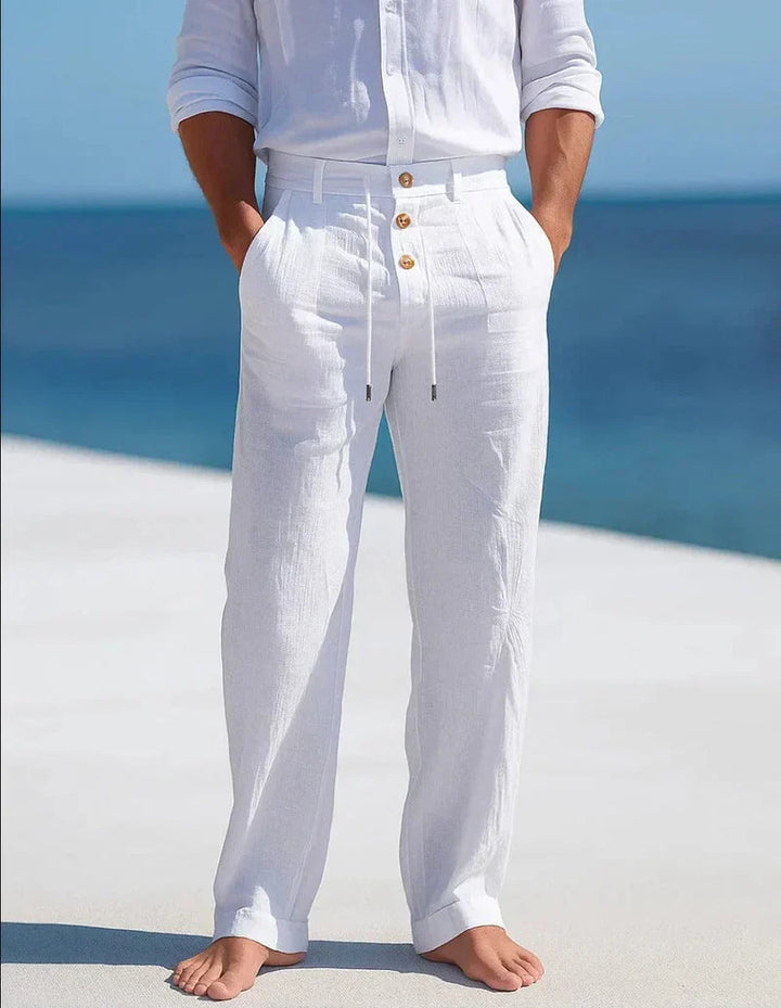 Michael | Atmungsaktive Sommerhose aus Premium-Baumwolle 0