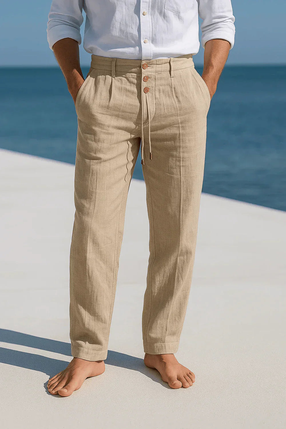 Michael | Atmungsaktive Sommerhose aus Premium-Baumwolle 1