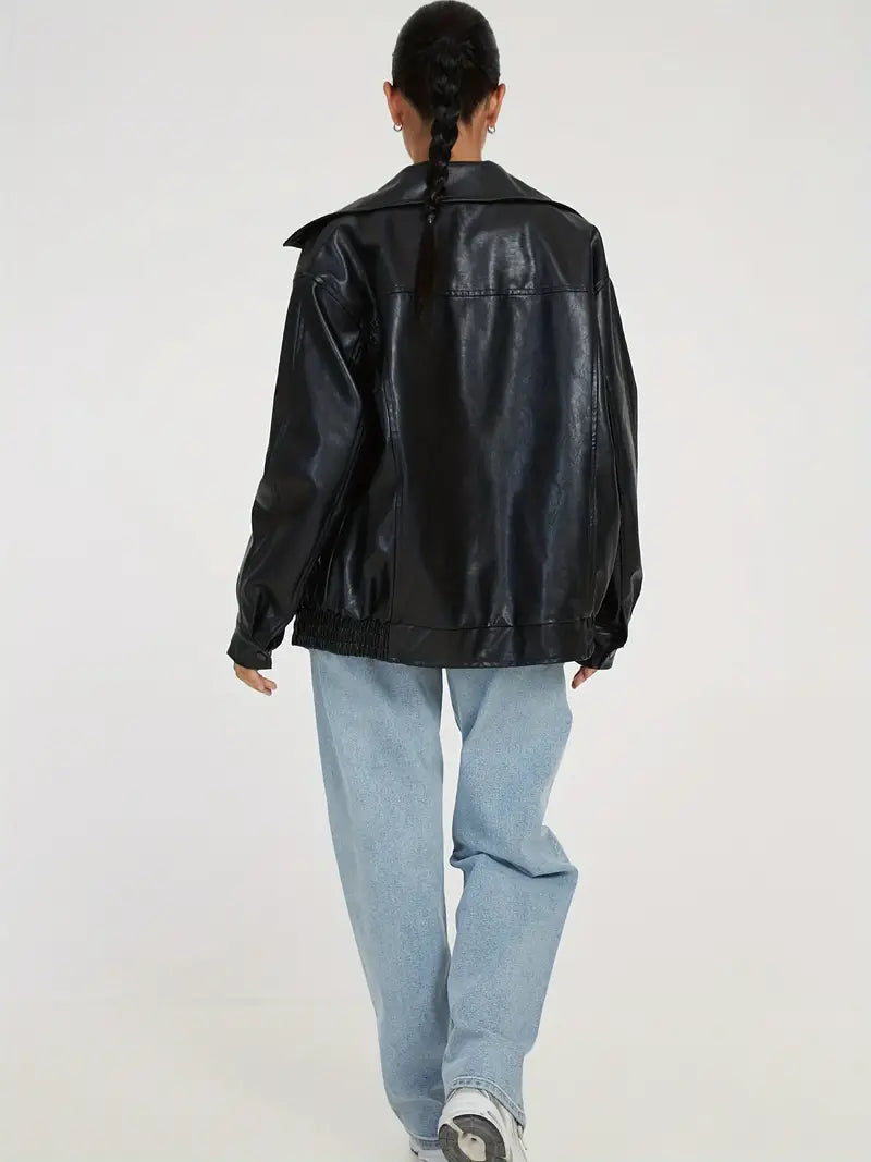 Mila | Elegante Lederjacke – Hochwertig, Bequem & Vielseitig für Jeden Anlass 2