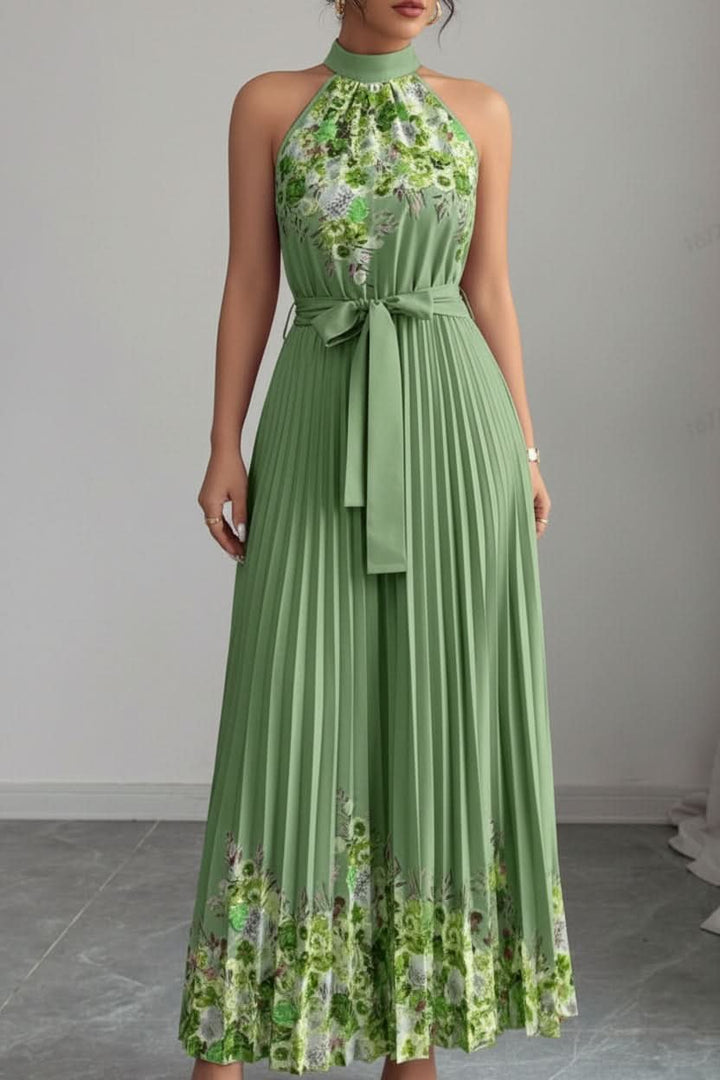 Mila | Elegantes und romantisches Blumenmuster Midikleid 17