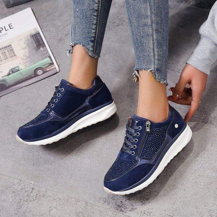Mila | Leichte, Stilvolle & Bequeme Damen Sneaker mit Plateau 0