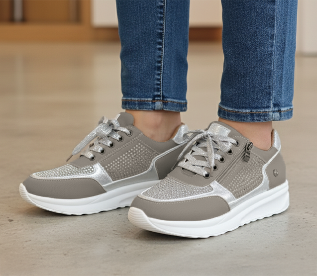 Mila | Leichte, Stilvolle & Bequeme Damen Sneaker mit Plateau 3