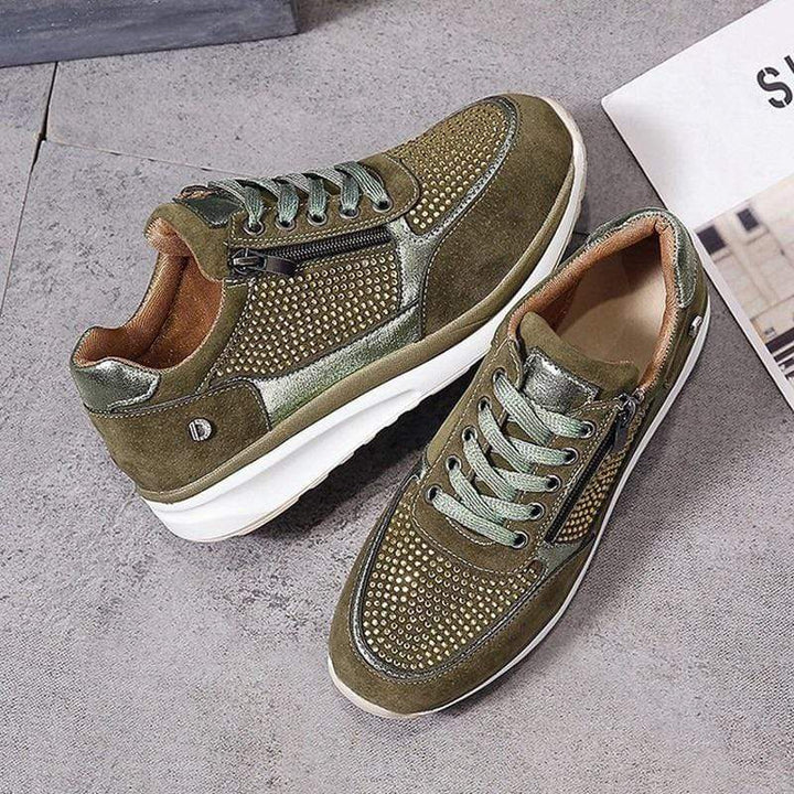 Mila | Leichte, Stilvolle & Bequeme Damen Sneaker mit Plateau 4