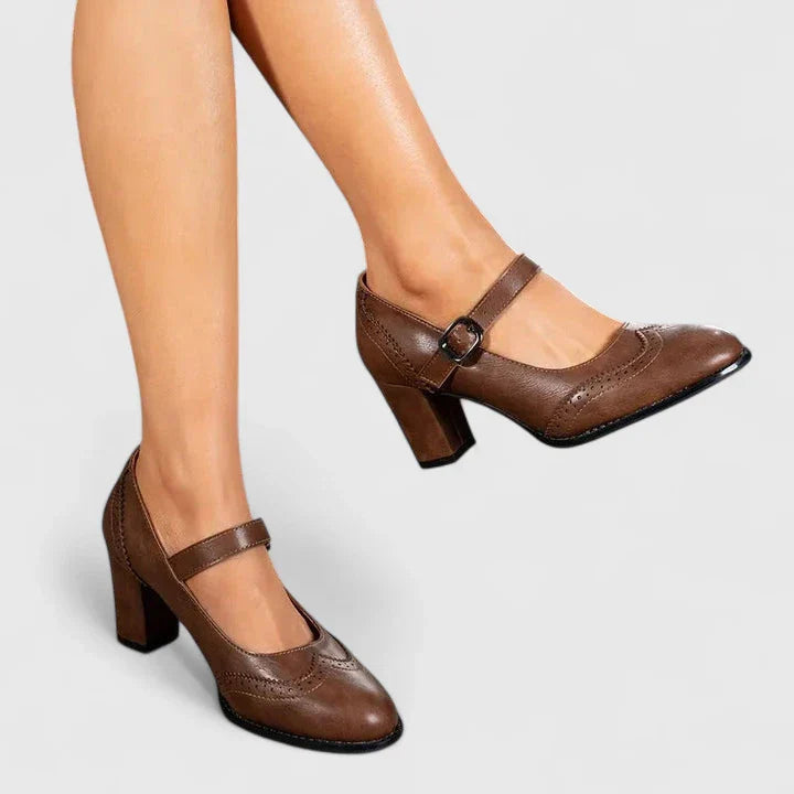 Mila | Stilvolle & Bequeme Mary Jane-Schuhe für Damen mit Blockabsatz 1