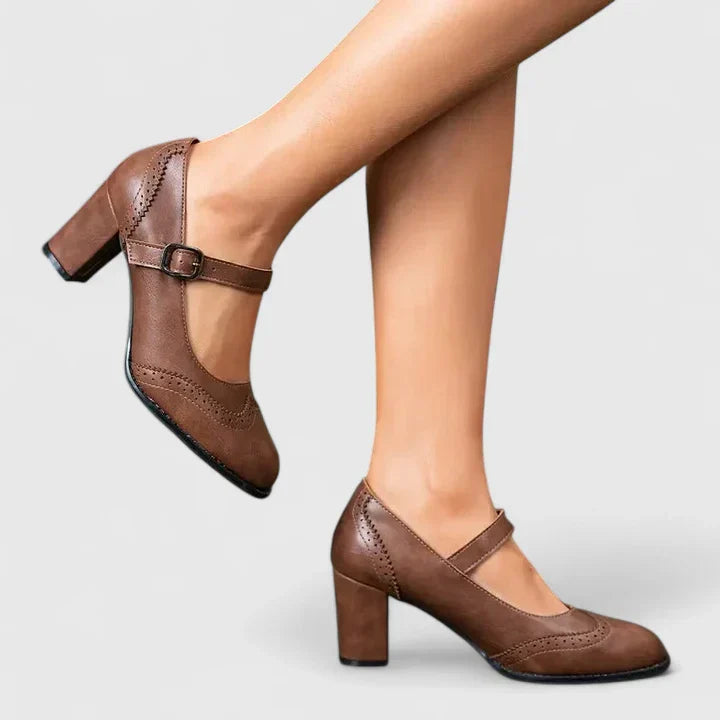 Mila | Stilvolle & Bequeme Mary Jane-Schuhe für Damen mit Blockabsatz 8