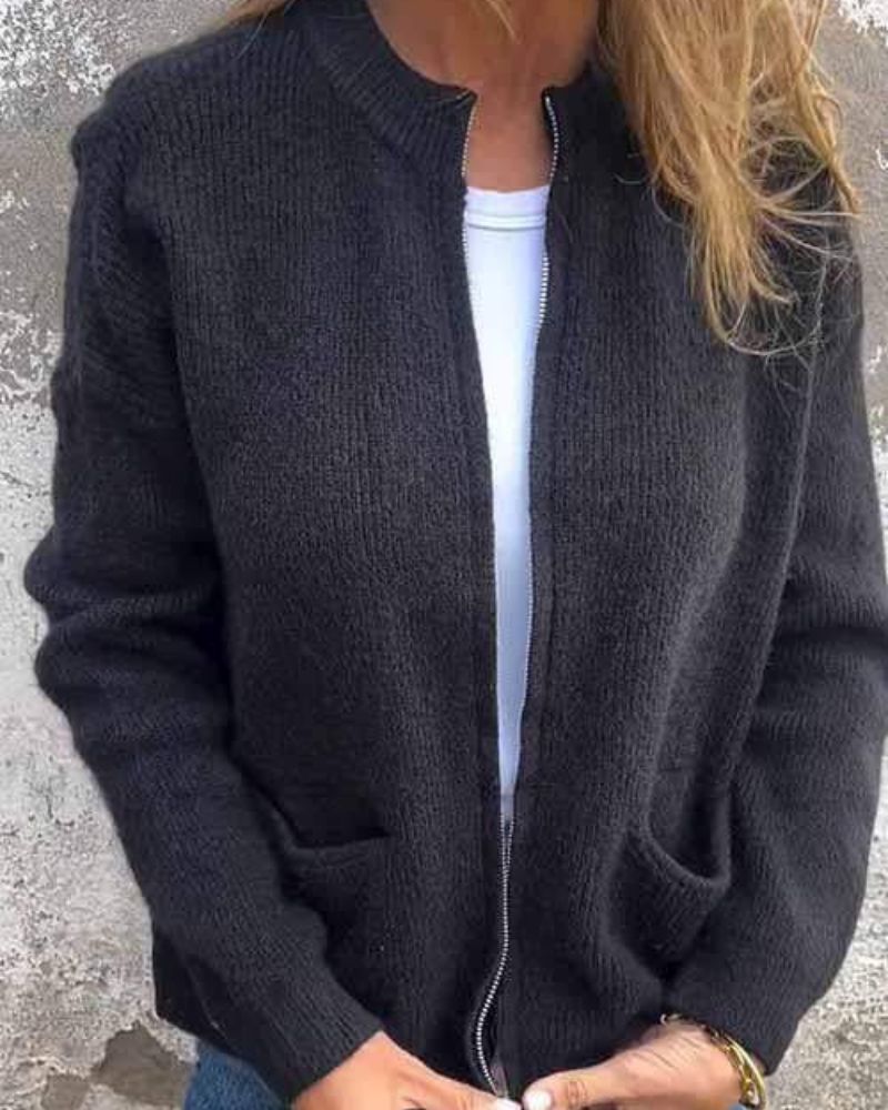 Mila | Weiche & Vielseitige Damen Strickjacke 1