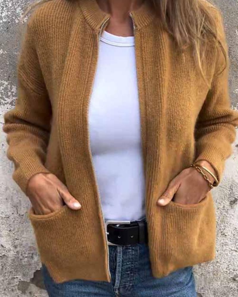 Mila | Weiche & Vielseitige Damen Strickjacke 2