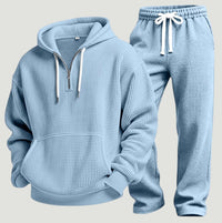 Julian | Stylish and comfortable loungewear set in waffle knit