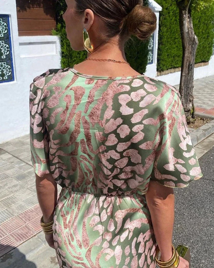 Milou | Elegantes Maxikleid für Damen mit Drapierung 5