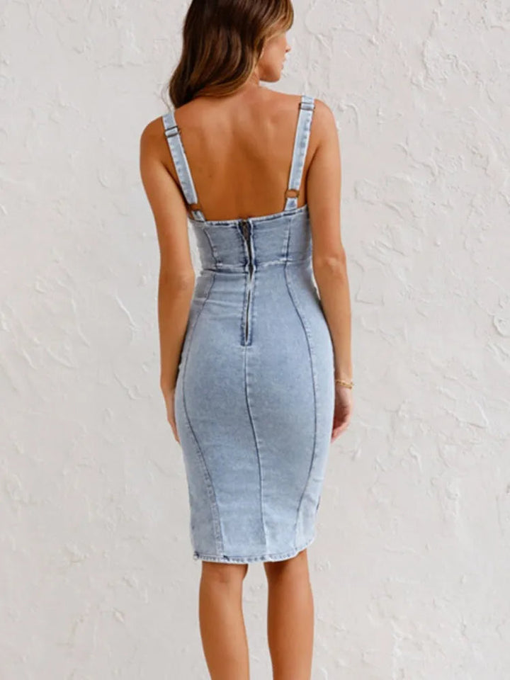 MiraBelle | Elegantes, Leichtes &amp; Verstellbares Damen Midi-Kleid 3