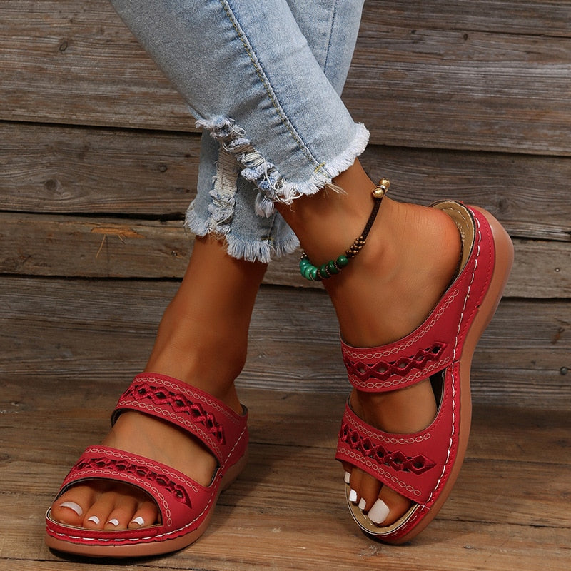 Mira | Atmungsaktive, Bequeme & Stilvolle Damensandalen 0