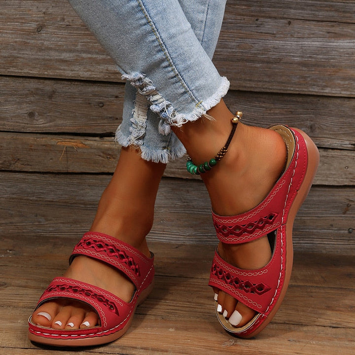 Mira | Atmungsaktive, Bequeme & Stilvolle Damensandalen 0